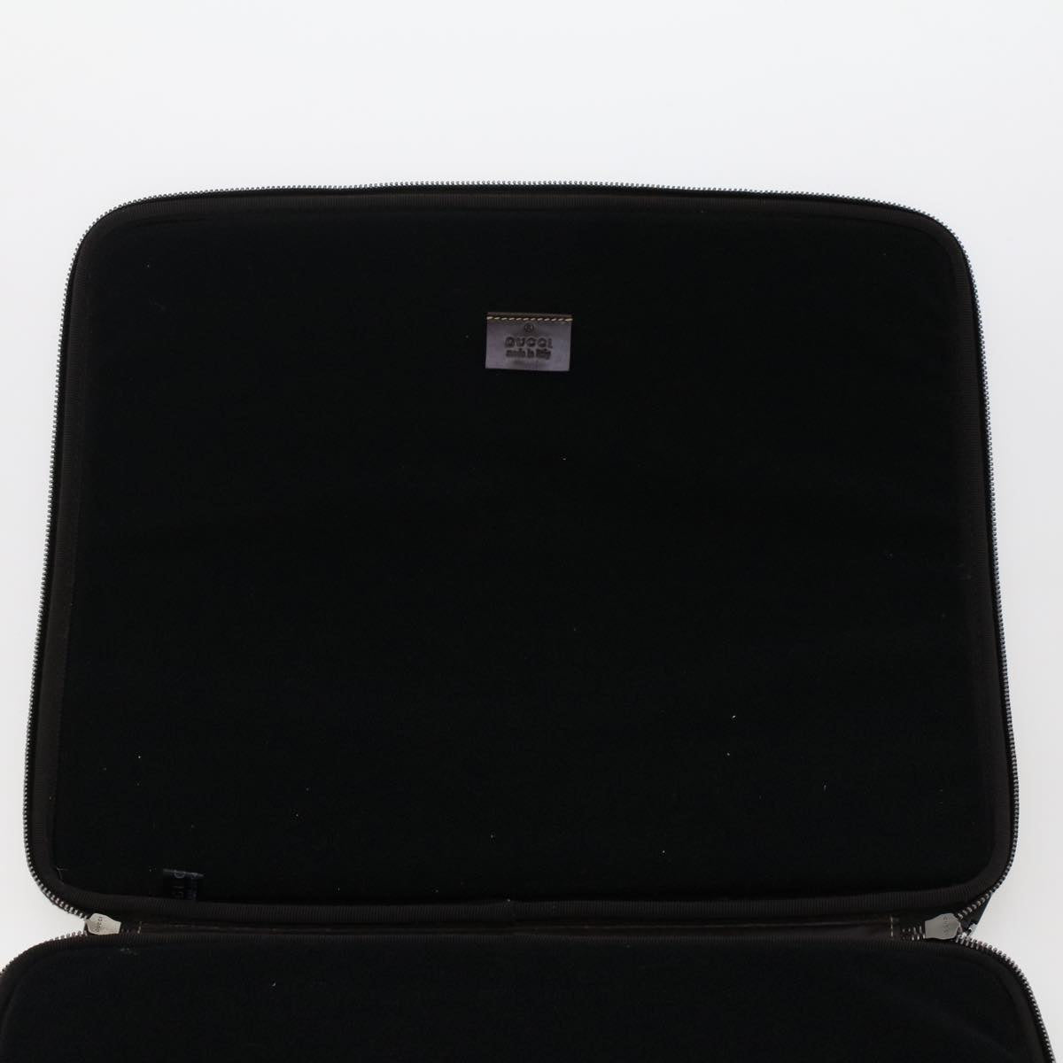 GUCCI GG Canvas Interlocking PC Case PVC Leather Beige 194297 yk7586