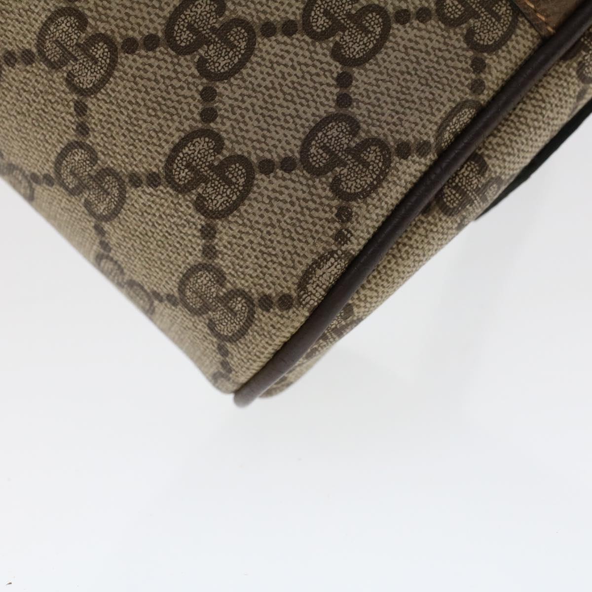 GUCCI GG Canvas Web Sherry Line Shoulder Bag Beige Red 904.02.004 yk7603