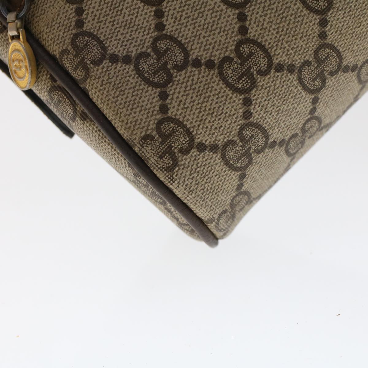 GUCCI GG Canvas Web Sherry Line Shoulder Bag Beige Red 904.02.004 yk7603