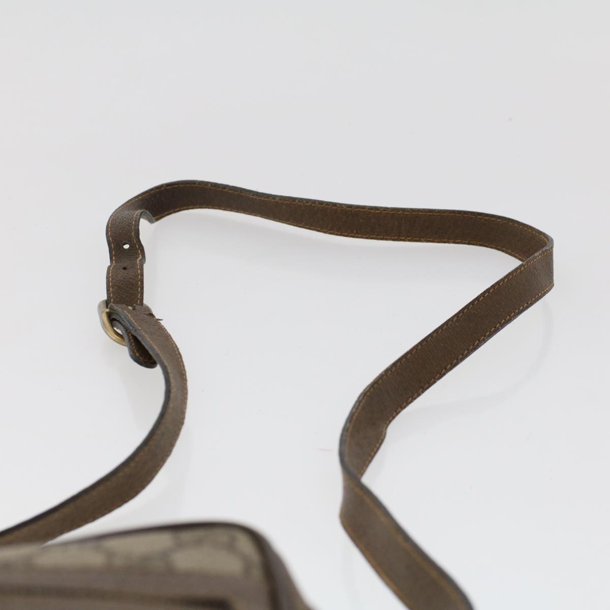 GUCCI GG Canvas Web Sherry Line Shoulder Bag Beige Red 904.02.004 yk7603