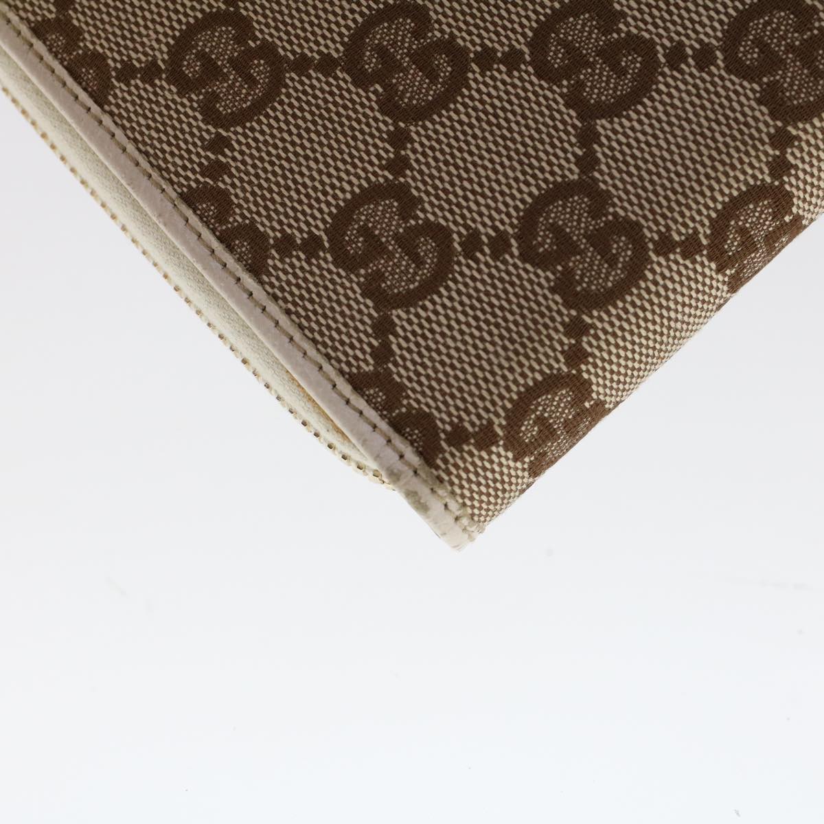 GUCCI GG Canvas Day Planner Cover Beige 163234 yk7725