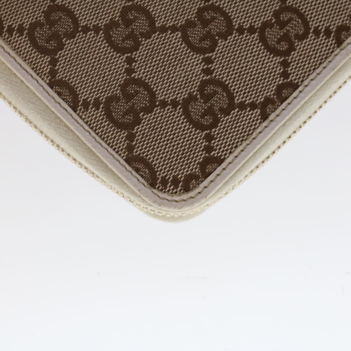 GUCCI GG Canvas Day Planner Cover Beige 163234 yk7725