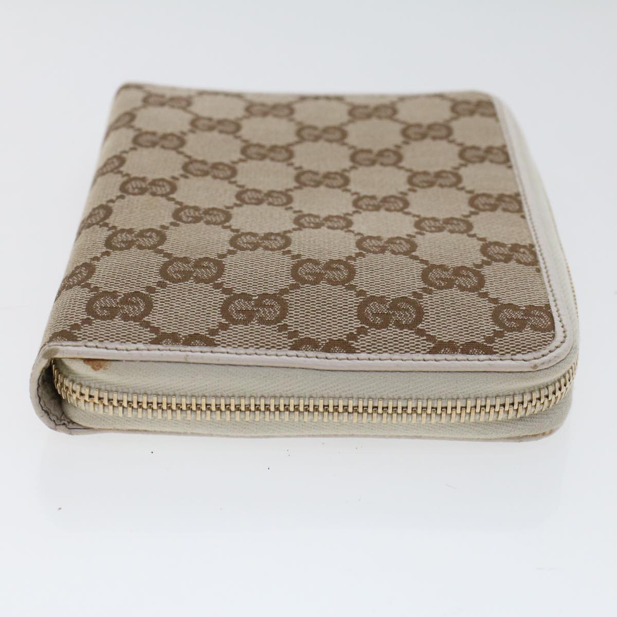 GUCCI GG Canvas Day Planner Cover Beige 163234 yk7725