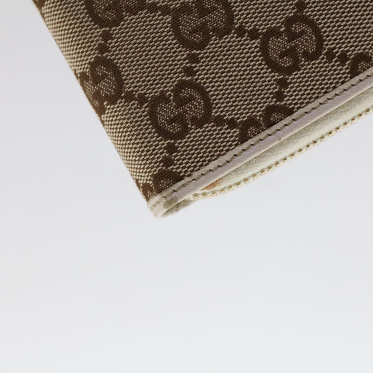 GUCCI GG Canvas Day Planner Cover Beige 163234 yk7725