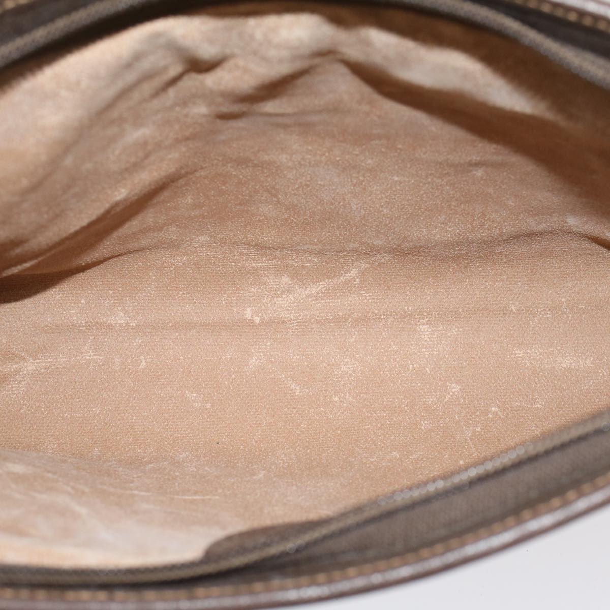 GUCCI GG Canvas Clutch Bag PVC Leather Beige 014.122.6063.4021 yk7734