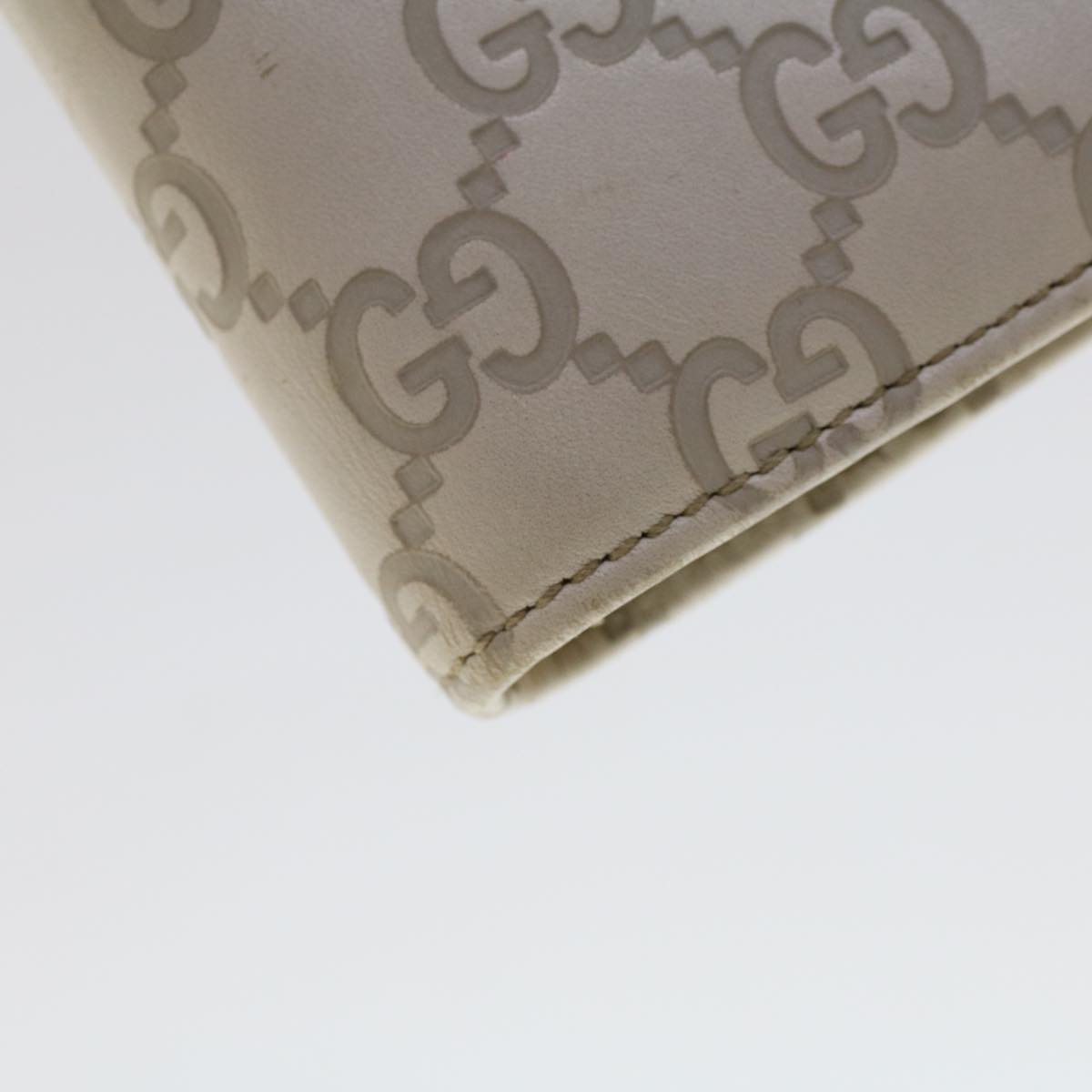 GUCCI GG Canvas Guccissima Day Planner Cover White 115240 yk7785