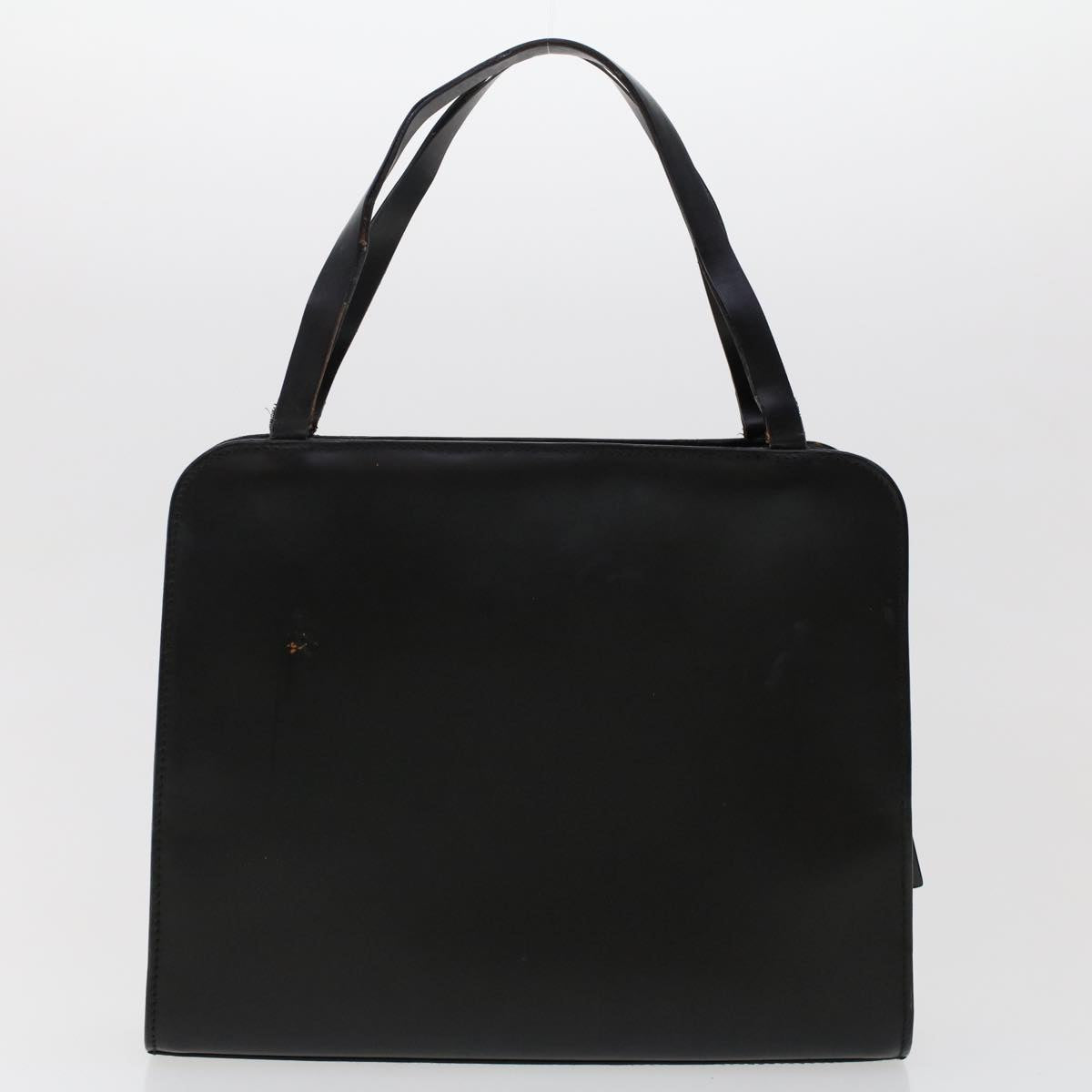 GUCCI Shoulder Bag Leather 2Set Black Navy yk7836B