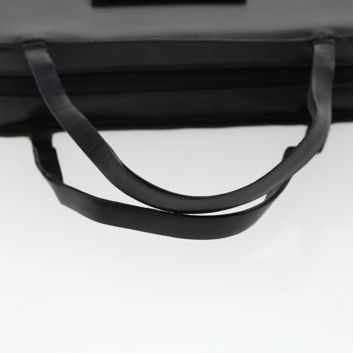 GUCCI Shoulder Bag Leather 2Set Black Navy yk7836B