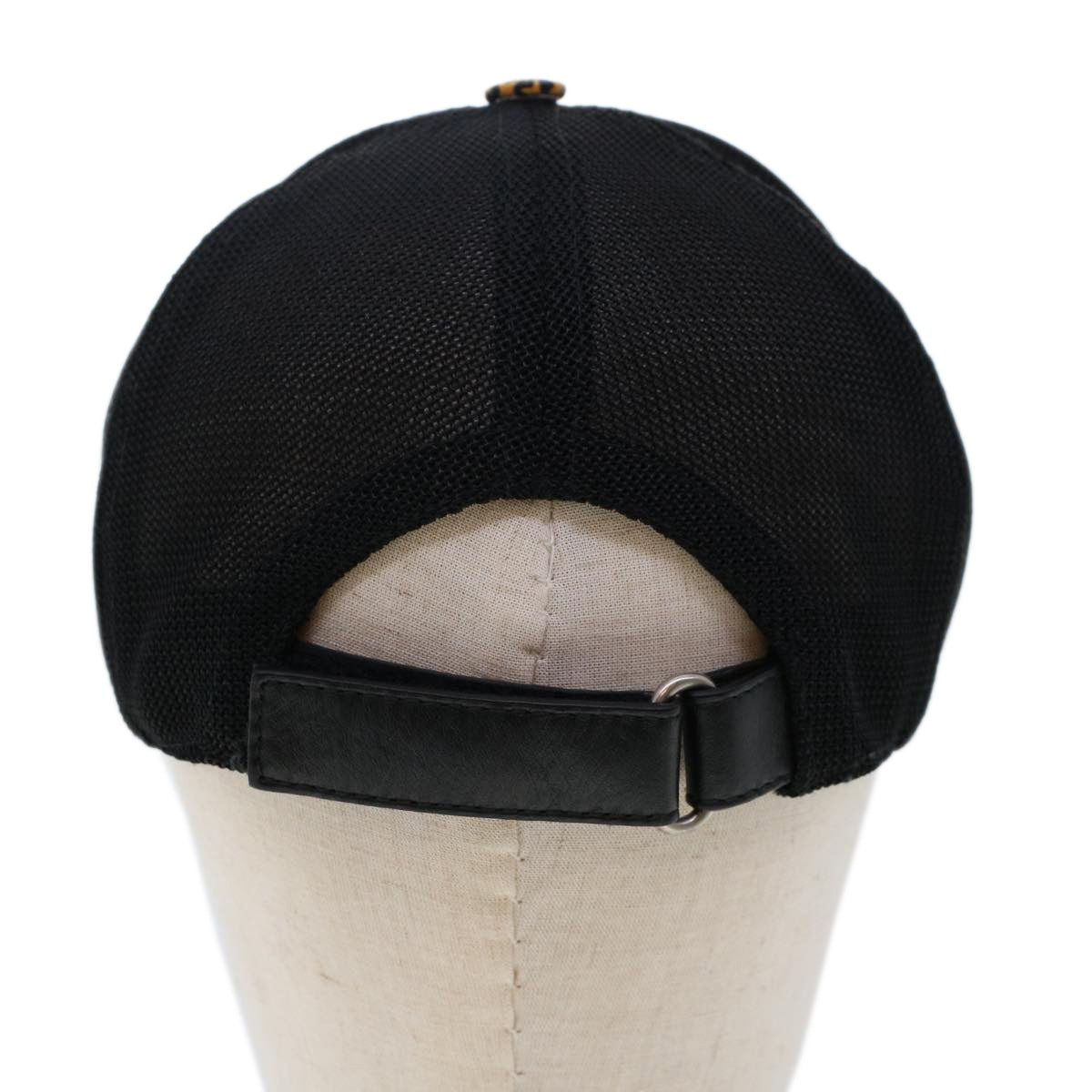 GUCCI GG Psychedelic Cap PVC Leather M 58 Multicolor Black 517074 yk7867
