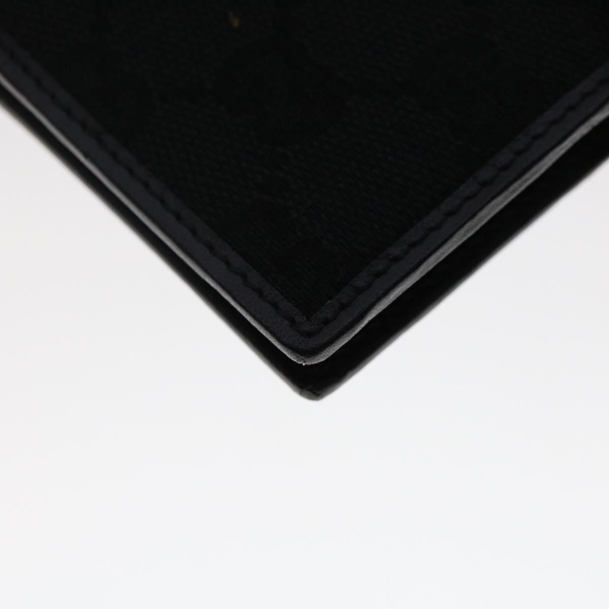 GUCCI GG Canvas Jackie Day Planner Cover Leather Black yk7939