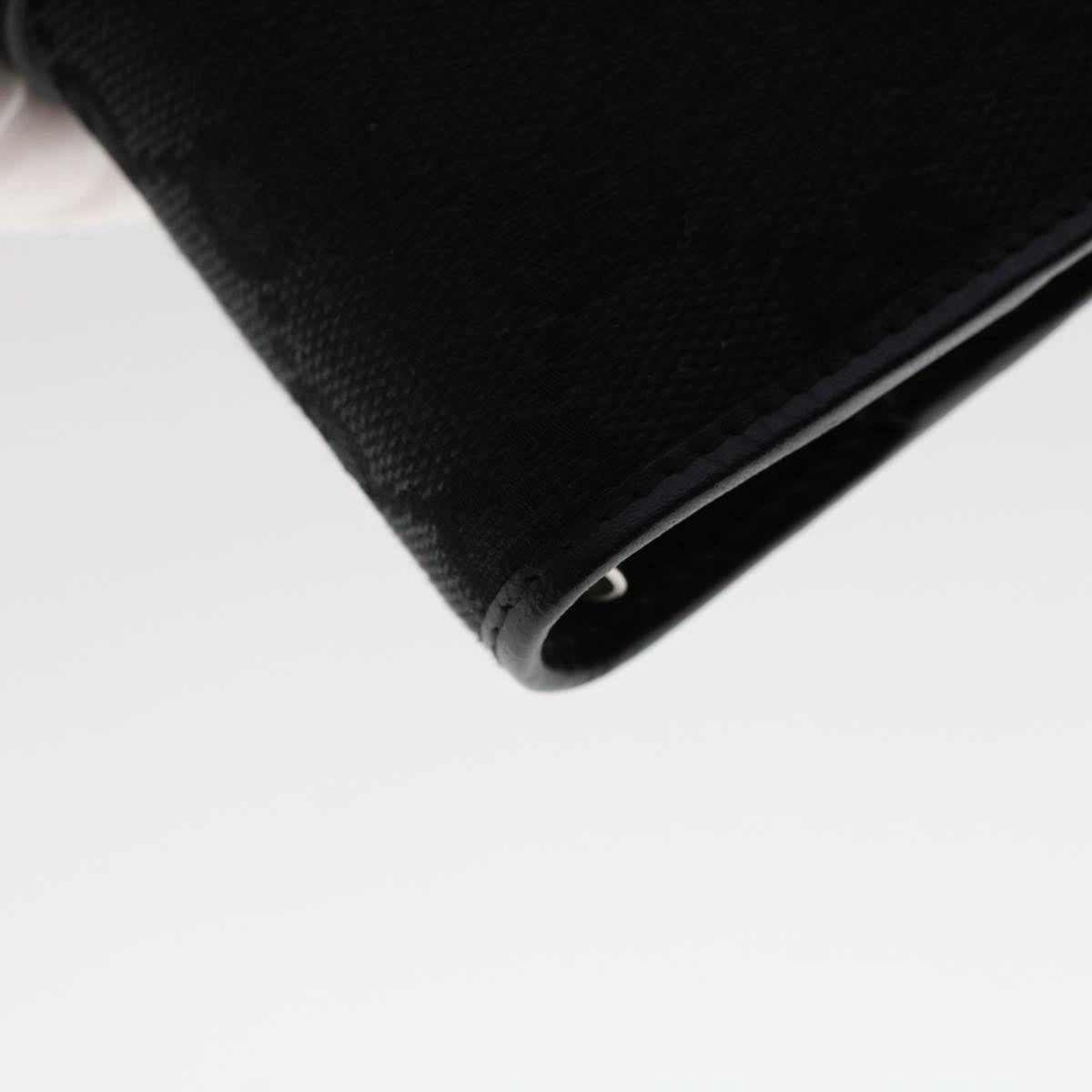 GUCCI GG Canvas Jackie Day Planner Cover Leather Black yk7939