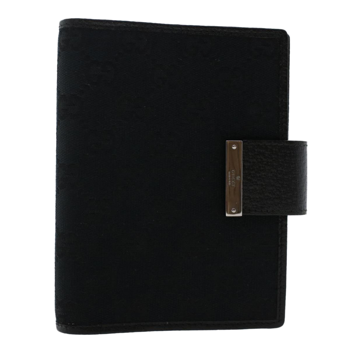 GUCCI GG Canvas Day Planner Cover Black 115240 yk7976