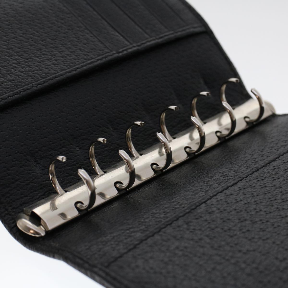 GUCCI GG Canvas Day Planner Cover Black 115240 yk7976