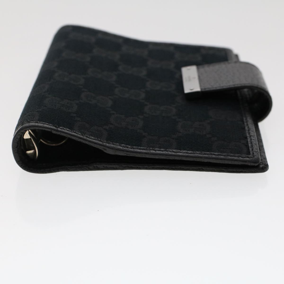 GUCCI GG Canvas Day Planner Cover Black 115240 yk7976