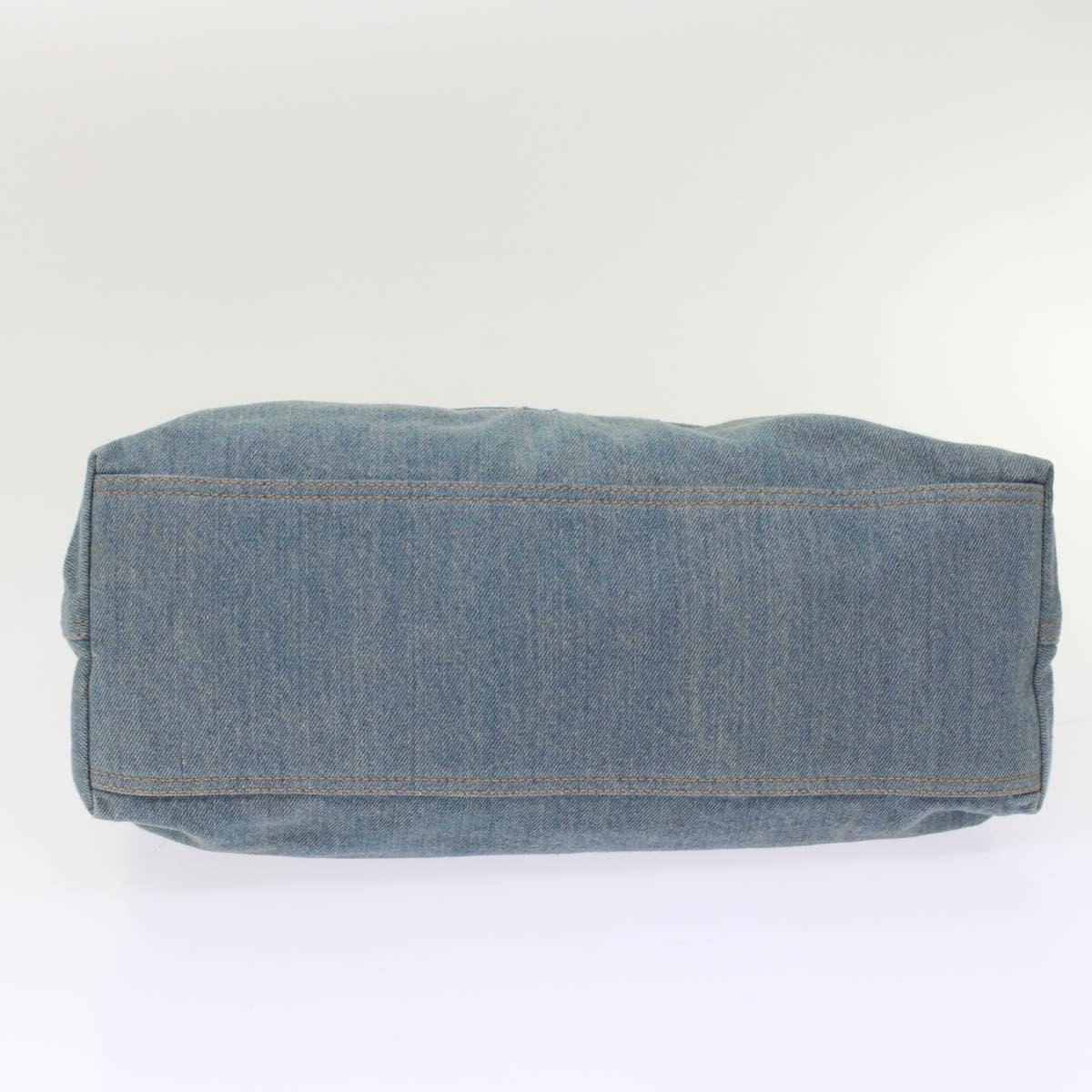 GUCCI Soho Chain Shoulder Bag Denim Blue 308982 yk7993