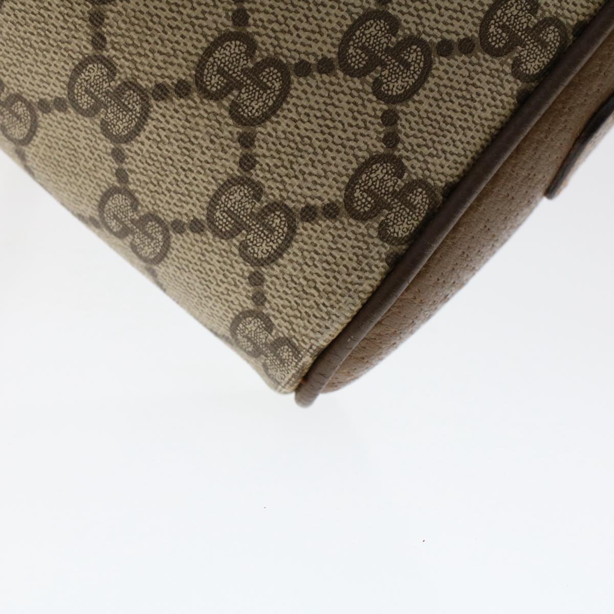 GUCCI GG Canvas Web Sherry Line Shoulder Bag Beige Red 89.02.055 yk8060