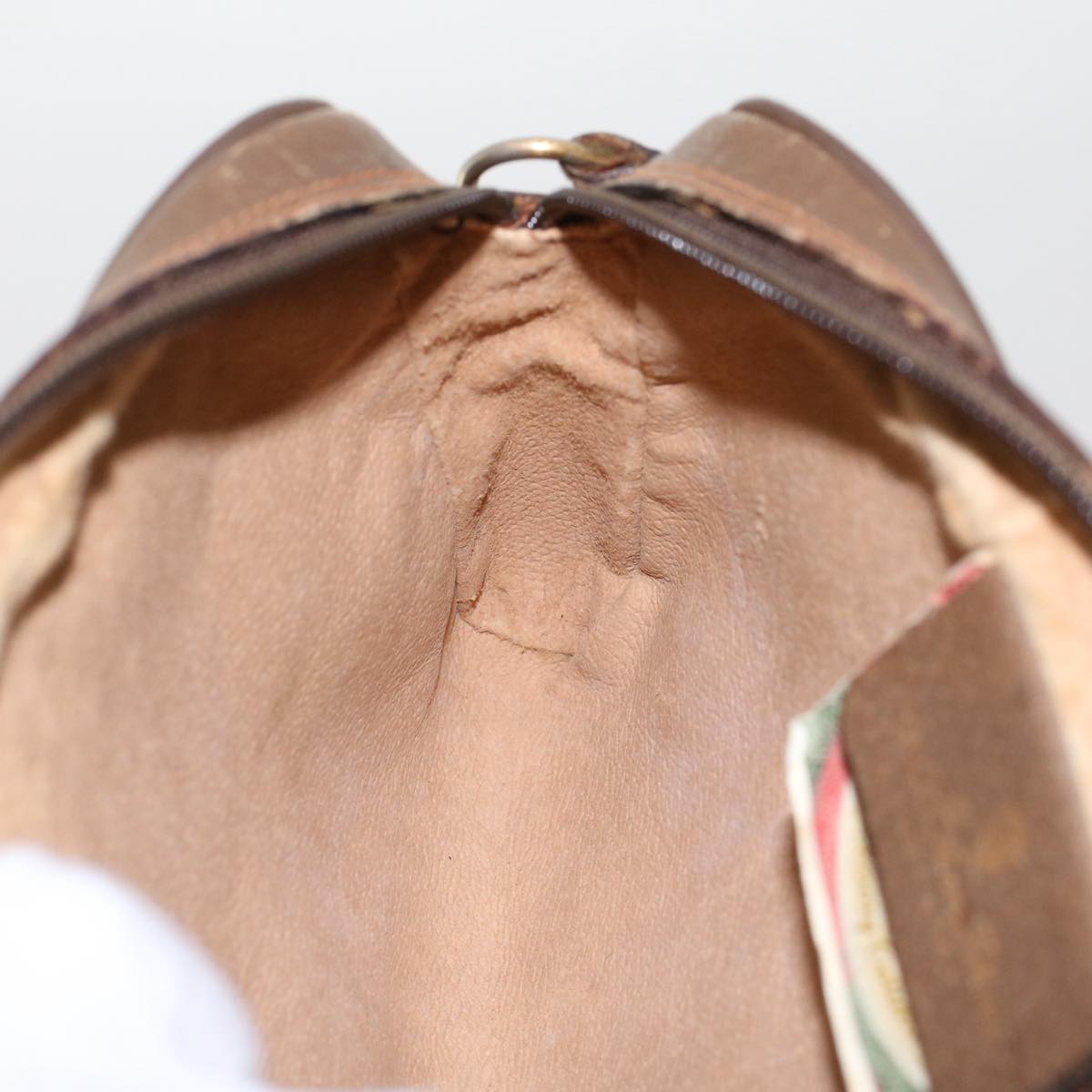 GUCCI GG Canvas Web Sherry Line Shoulder Bag Beige Red 89.02.055 yk8060