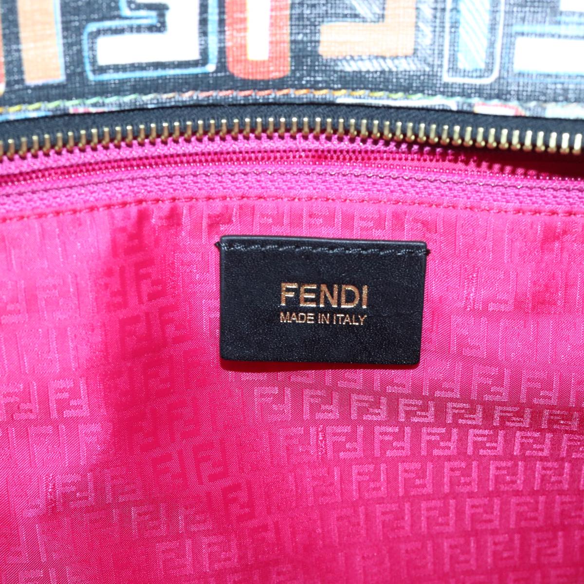 FENDI Zucca Canvas Tote Bag Multicolor 8BH185 yk8065