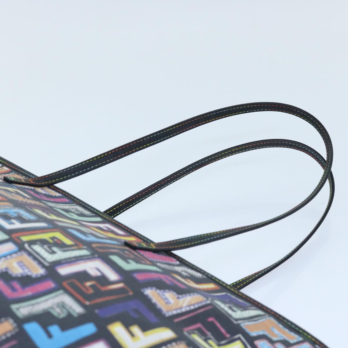 FENDI Zucca Canvas Tote Bag Multicolor 8BH185 yk8065
