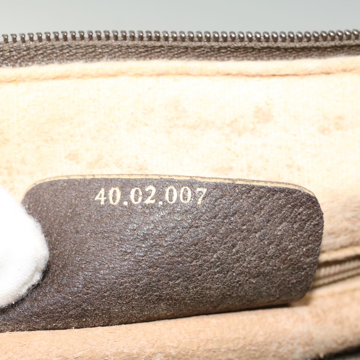 GUCCI GG Canvas Web Sherry Line Boston Bag Beige Red 40.02.007 yk8190B