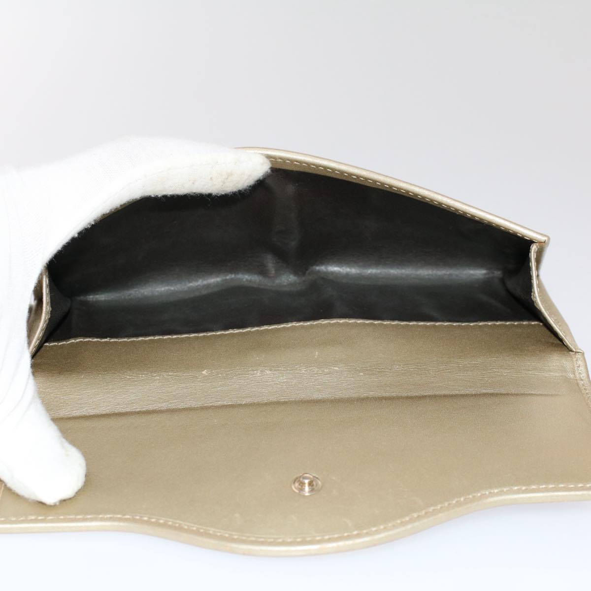 GUCCI GG Canvas Interlocking Long Wallet Beige 282426 yk8207