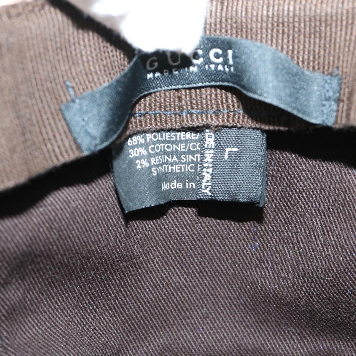 GUCCI GG Canvas Web Sherry Line Hat L Beige Red Green yk8211