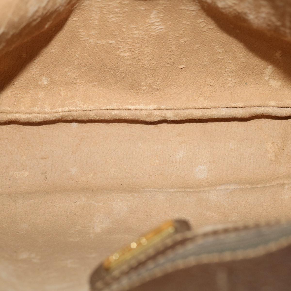 GUCCI GG Canvas Shoulder Bag PVC Leather Beige 001.115.4425 yk8215