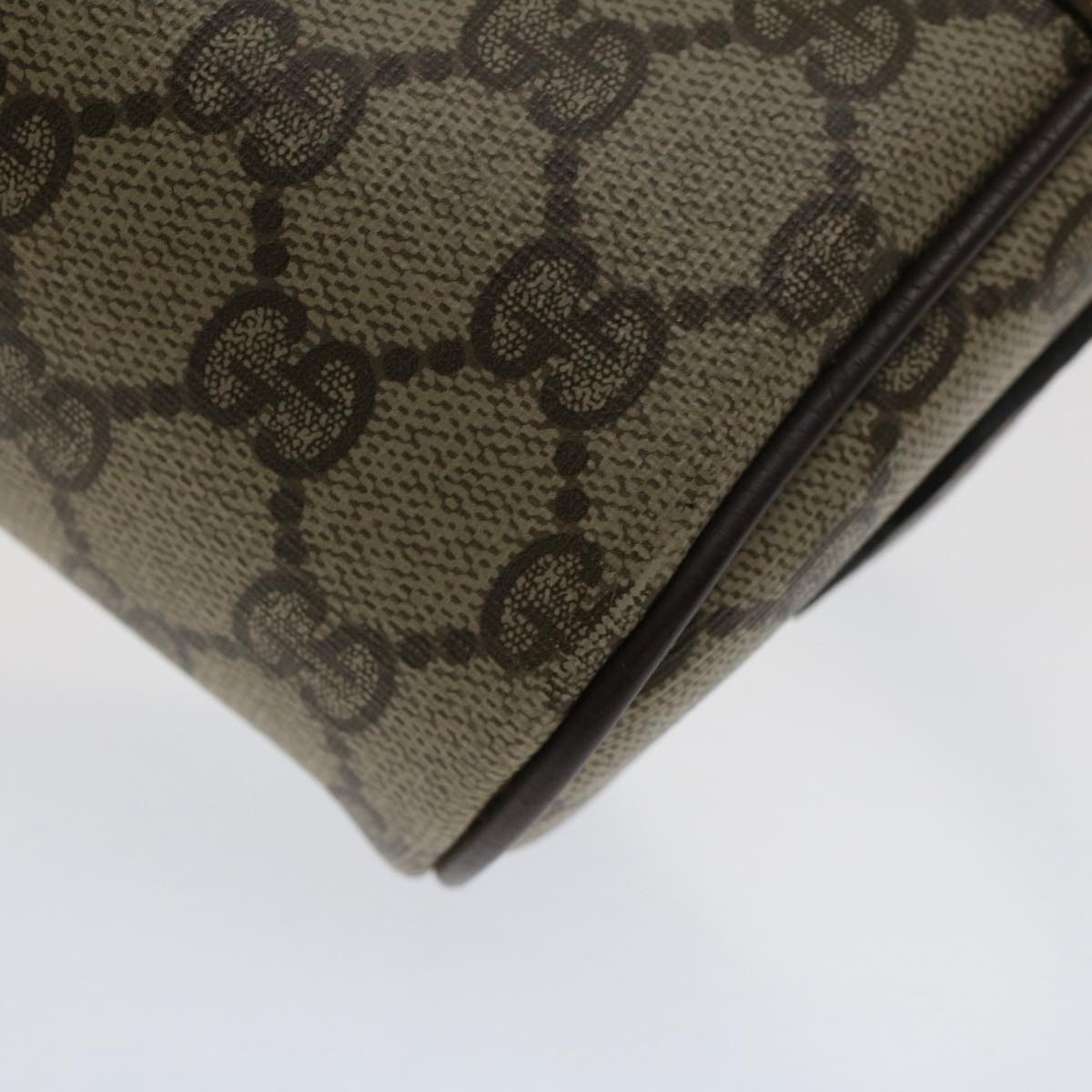 GUCCI GG Canvas Web Sherry Line Shoulder Bag Beige Red Green yk8226