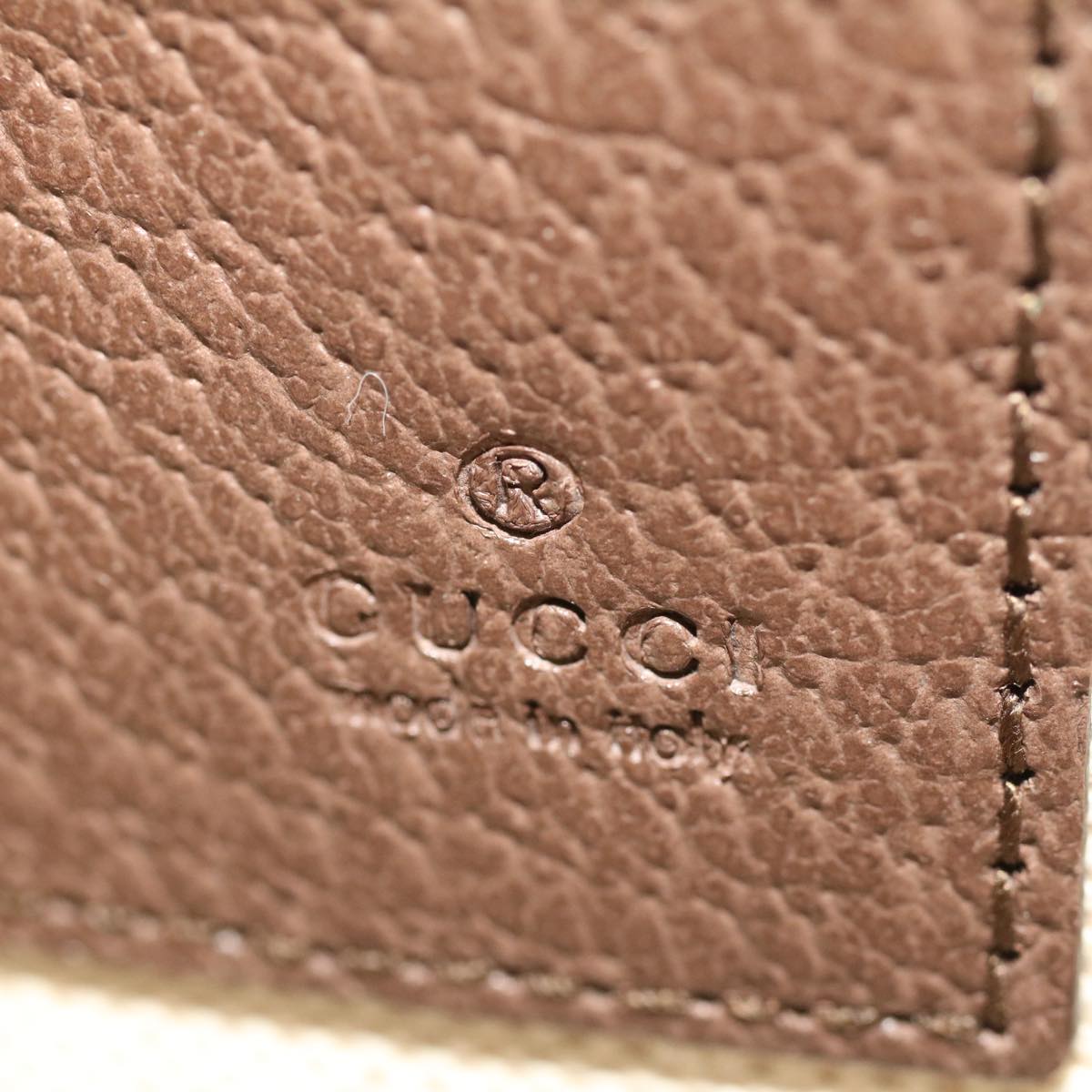 GUCCI GG Canvas Web Sherry Line Clutch Bag Beige Red Green 597619 yk8242
