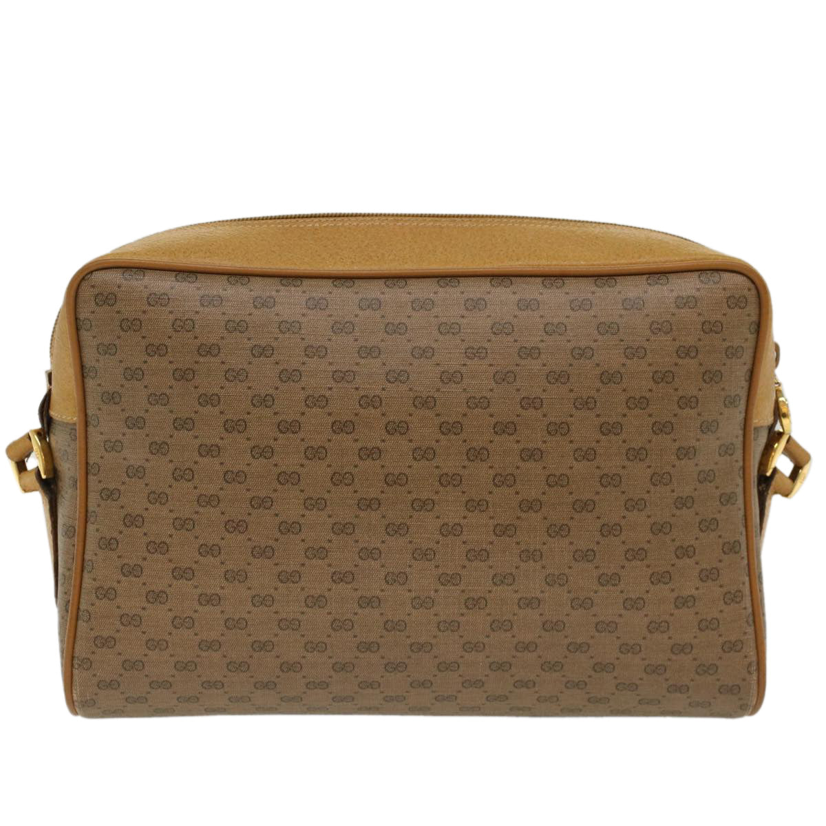 GUCCI Micro GG Canvas Web Sherry Line Shoulder Bag Beige 56.02.088 yk8307