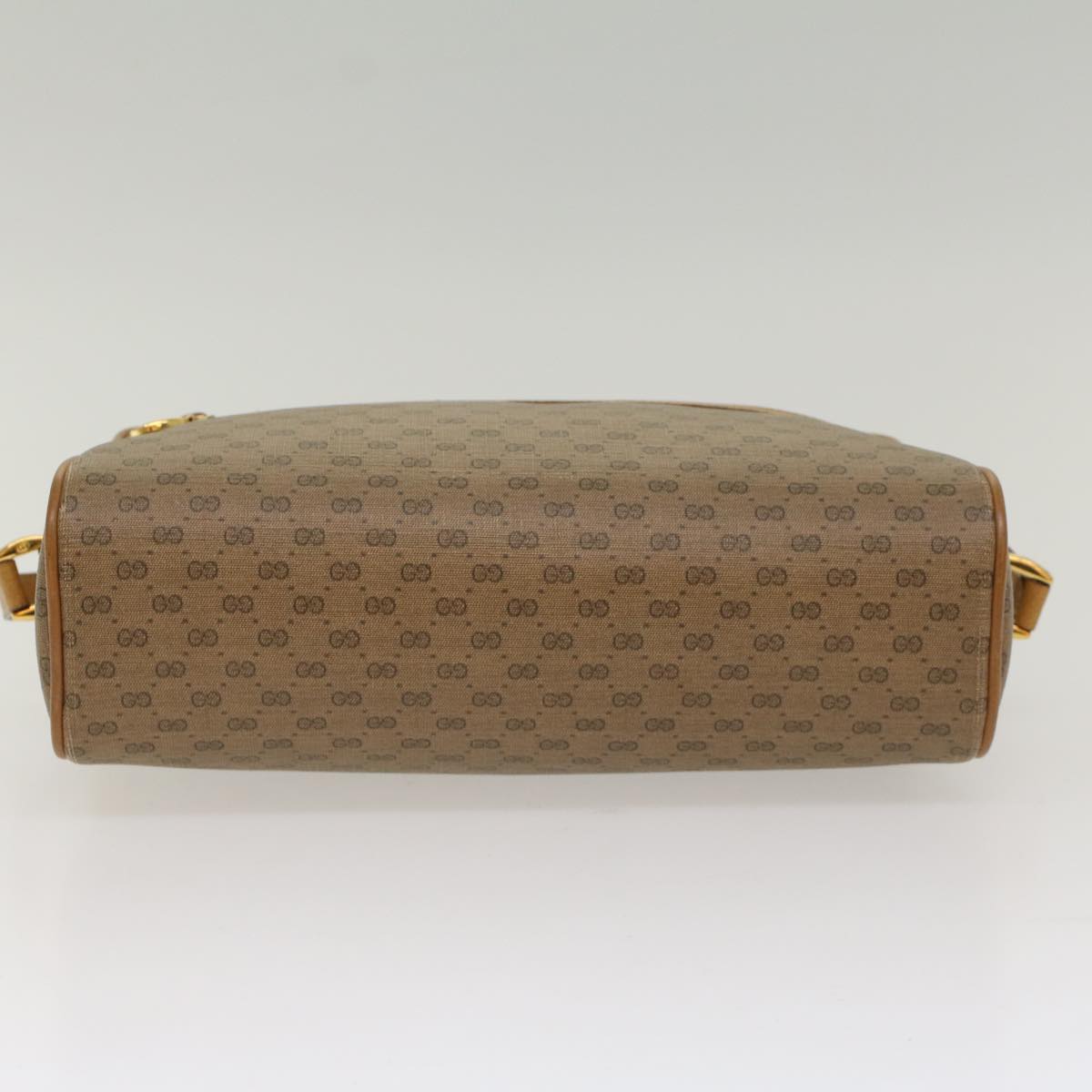 GUCCI Micro GG Canvas Web Sherry Line Shoulder Bag Beige 56.02.088 yk8307