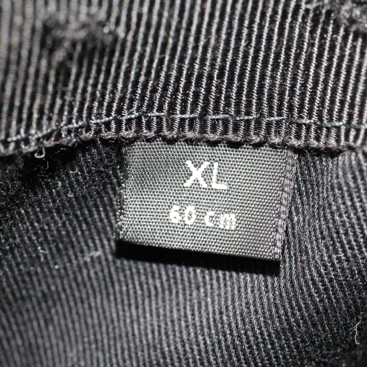 GUCCI GG Canvas Web Sherry Line Cap XL Black Red Green 200035 yk8309