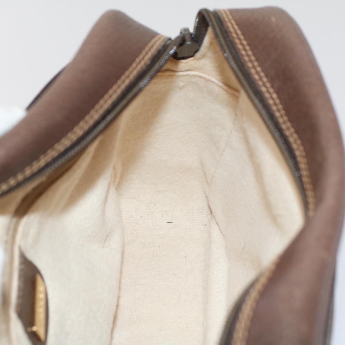 GUCCI GG Canvas Shoulder Bag PVC Leather Beige 001.56.0942 yk8312