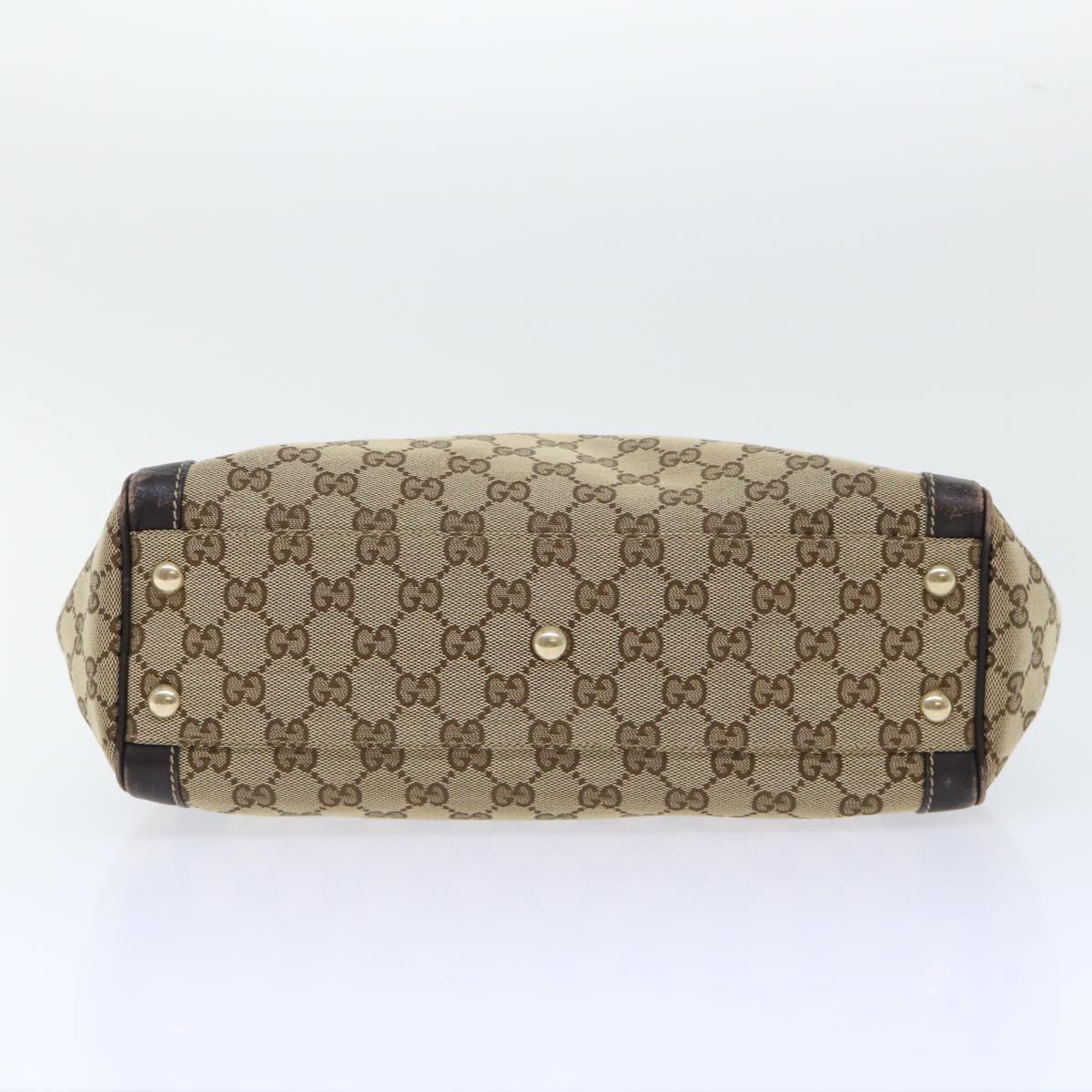 GUCCI GG Canvas Shoulder Bag Beige 190247 yk8323