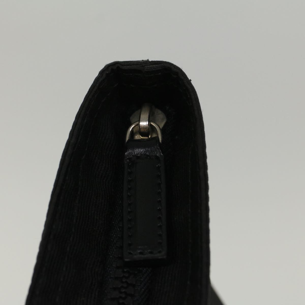 FENDI Hand Bag Nylon Black yk8325
