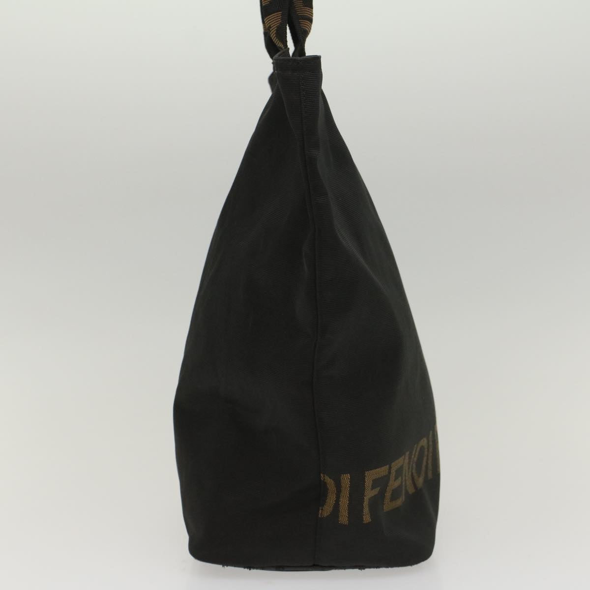 FENDI Hand Bag Nylon Black yk8325