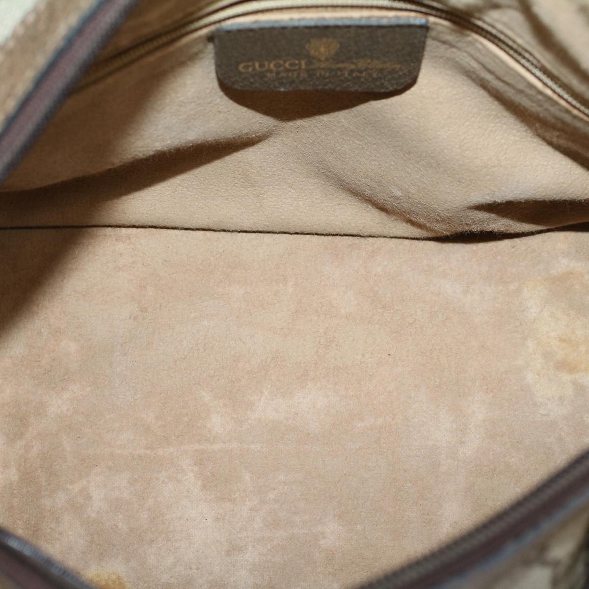 GUCCI GG Canvas Web Sherry Line Boston Bag Beige Red 20 012 3842 yk8394B