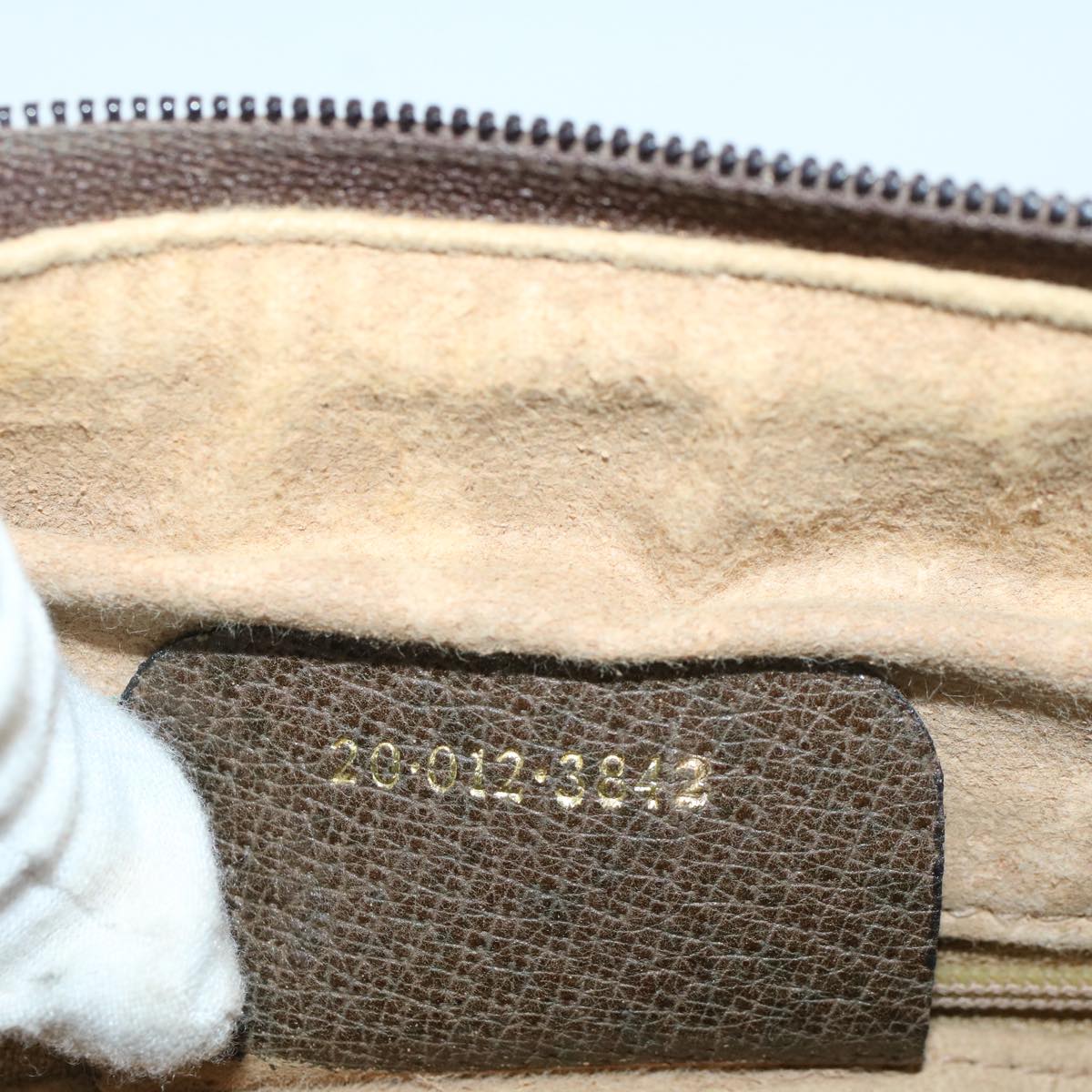 GUCCI GG Canvas Web Sherry Line Boston Bag Beige Red 20 012 3842 yk8394B