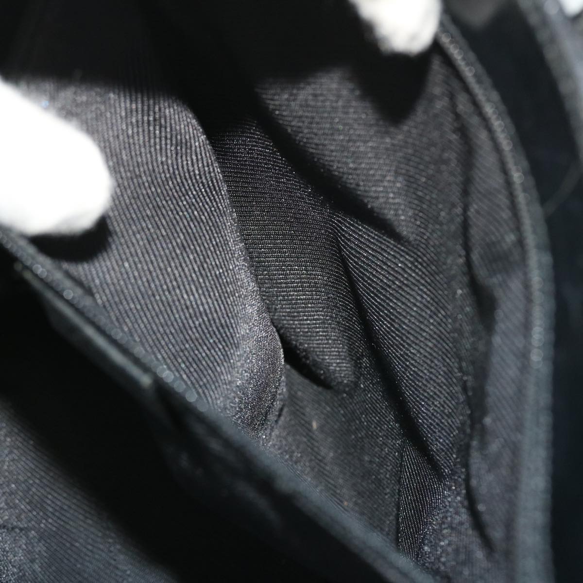 GUCCI GG Canvas Jackie Hand Bag Black yk8412