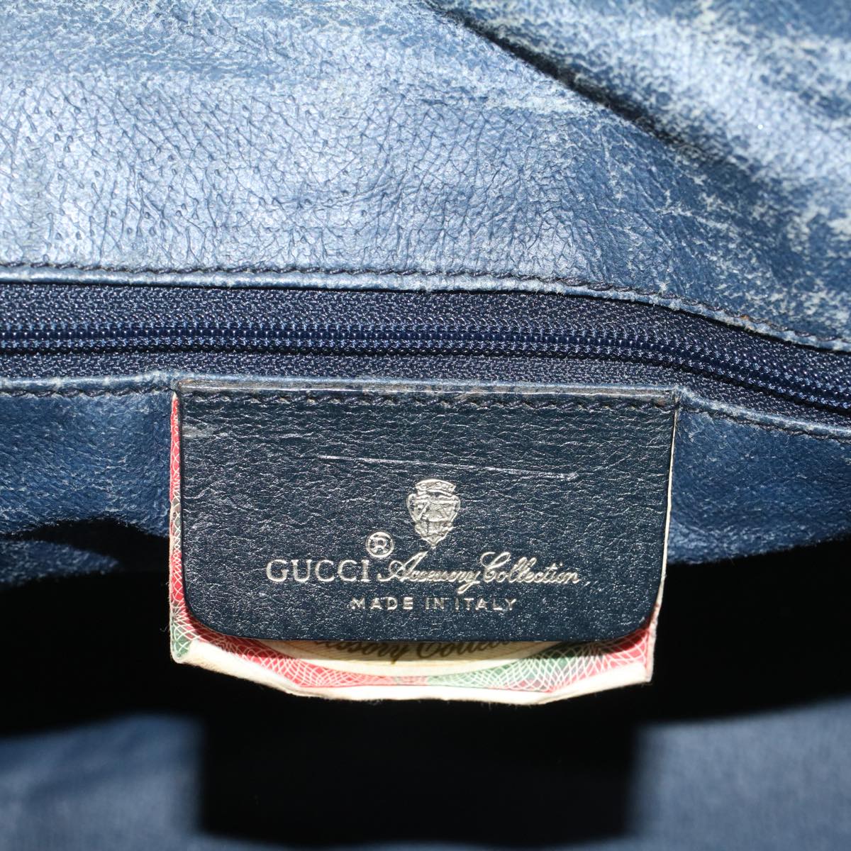 GUCCI GG Canvas Sherry Line Boston Bag PVC Leather Gray Red Navy yk8527