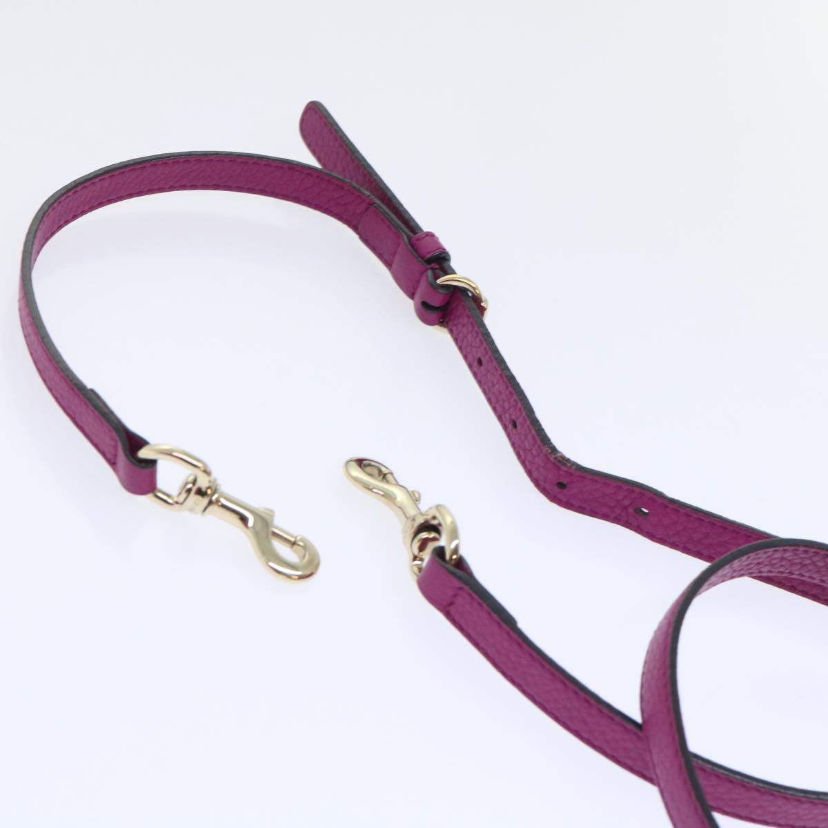GUCCI Soho Hand Bag Leather 2way Purple 369176 yk8543