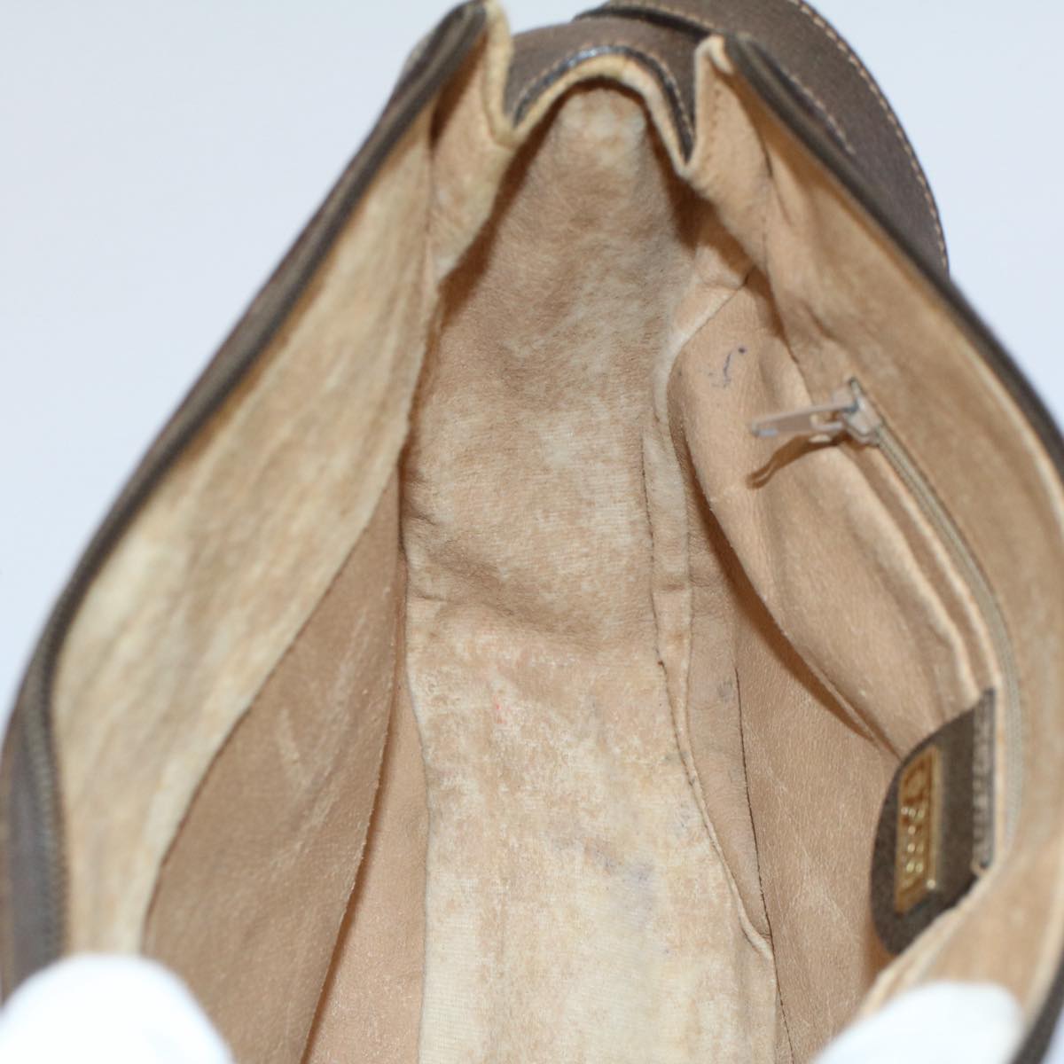 GUCCI GG Canvas Web Sherry Line Shoulder Bag Beige Red 001 115 0918 yk8549
