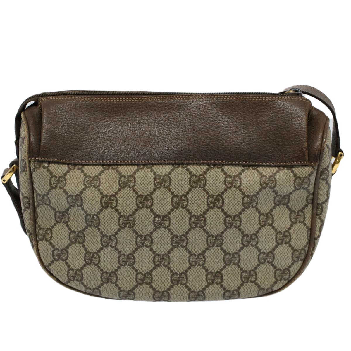GUCCI GG Canvas Web Sherry Line Shoulder Bag Beige Red 001 115 0918 yk8549