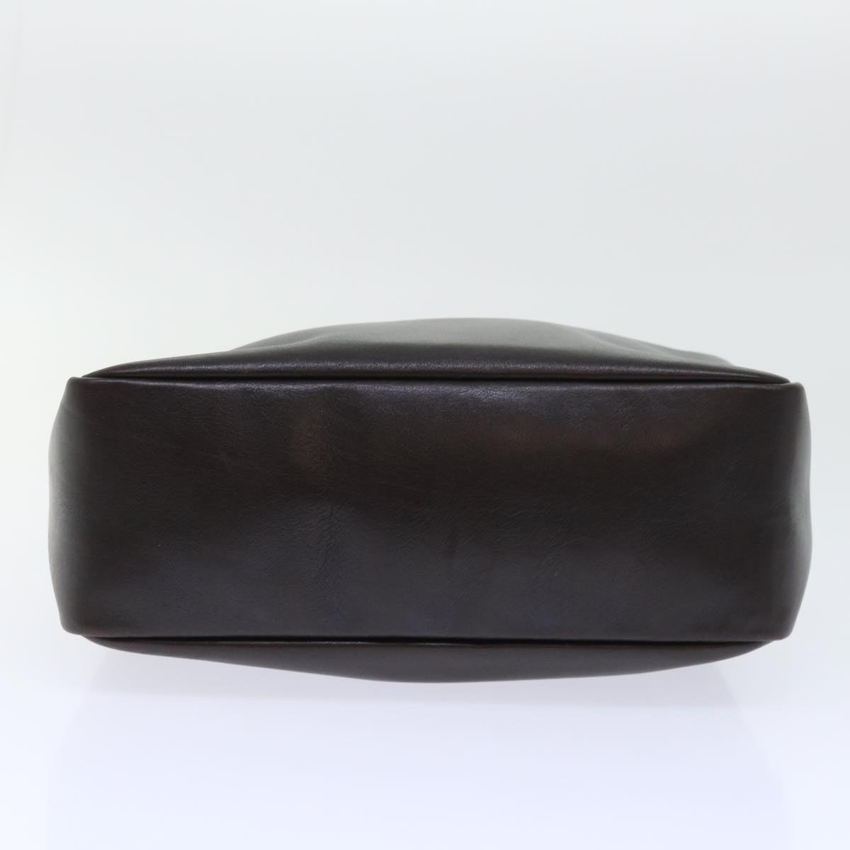 GUCCI Bamboo Hand Bag Leather Brown 000.0166.0580 yk8566