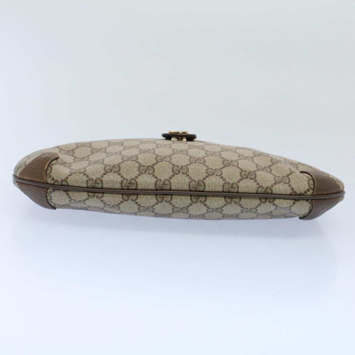GUCCI GG Canvas Web Sherry Line Shoulder Bag Beige Red 904.02.026 yk8573
