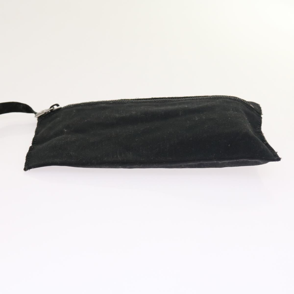 FENDI Hand Bag Nylon Black yk8577
