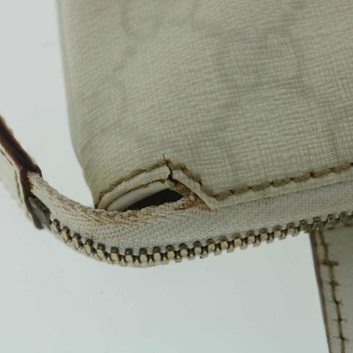 GUCCI GG Canvas Sherry Line Shoulder Bag White Red Navy 152608 yk8621