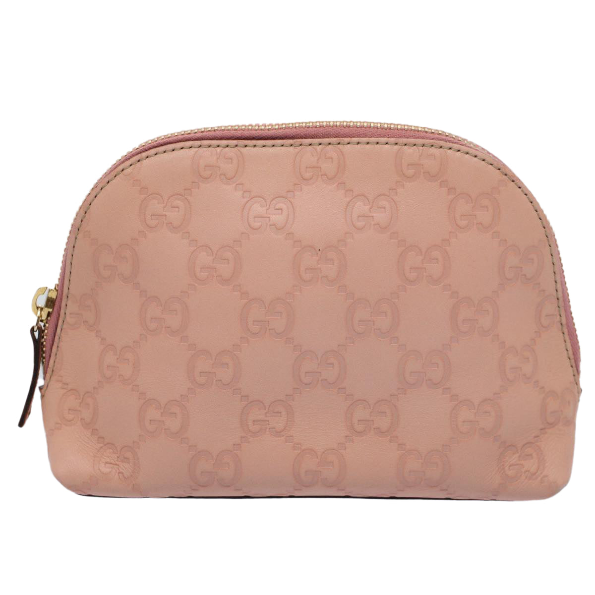 GUCCI GG Canvas Guccissima Pouch Pink 141810 yk8636