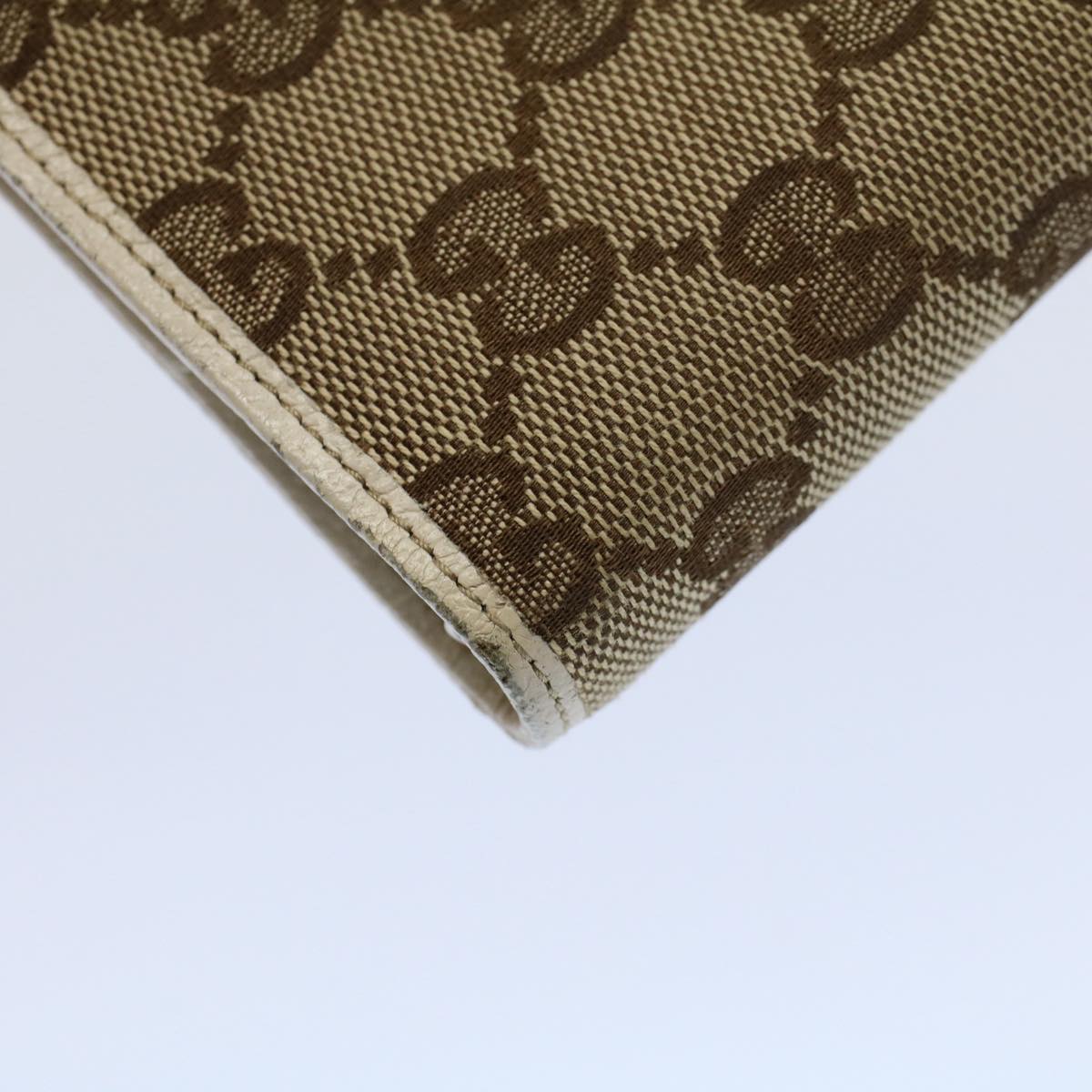 GUCCI GG Canvas Day Planner Cover Beige 115240 yk8673