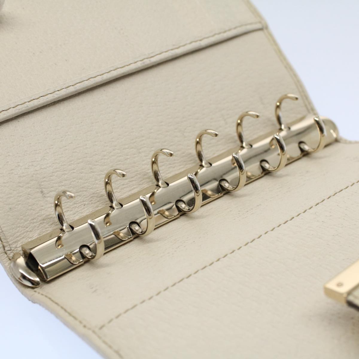 GUCCI GG Canvas Day Planner Cover Beige 115240 yk8673
